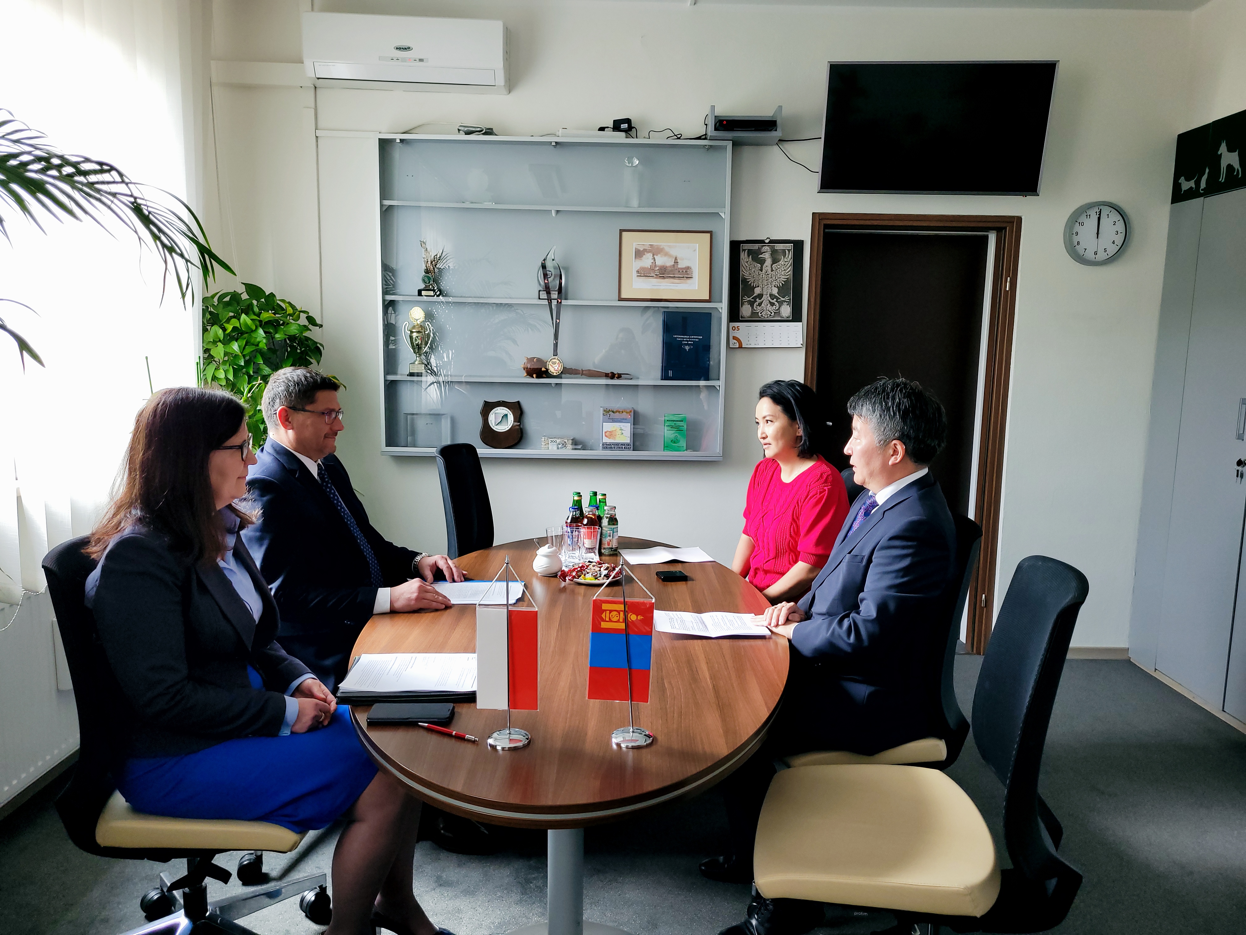Spotkanie z Ambasadorem Mongolii